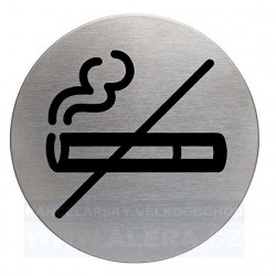 Zboží na objednávku - Informační piktogram nerez Durable 4911 Zákaz kouření