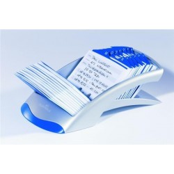 Zboží na objednávku - Kartotéka TELINDEX Durable 2412 stříbrná modrá